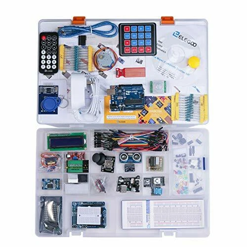 Elegoo UNO R3 Project Complete Starter Kit with Tutorial for Arduino 63 Items - Image 4 of 4