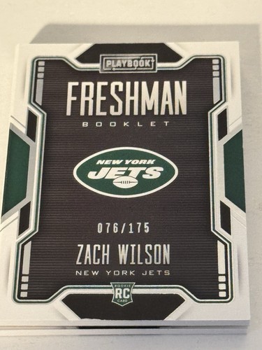 Zach Wilson 2021 Playbook Freshman Booklet /175 FBR-ZWI - Picture 6 of 6