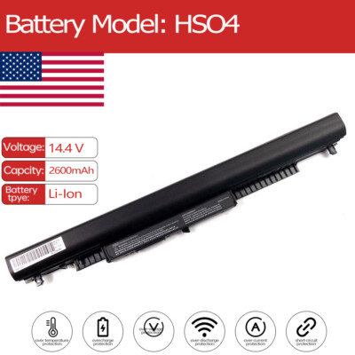 HS04 Battery for HP 14-AN013NR 14-AR005TX 14-AR004TX 14-AR003TX 14-AN080NR