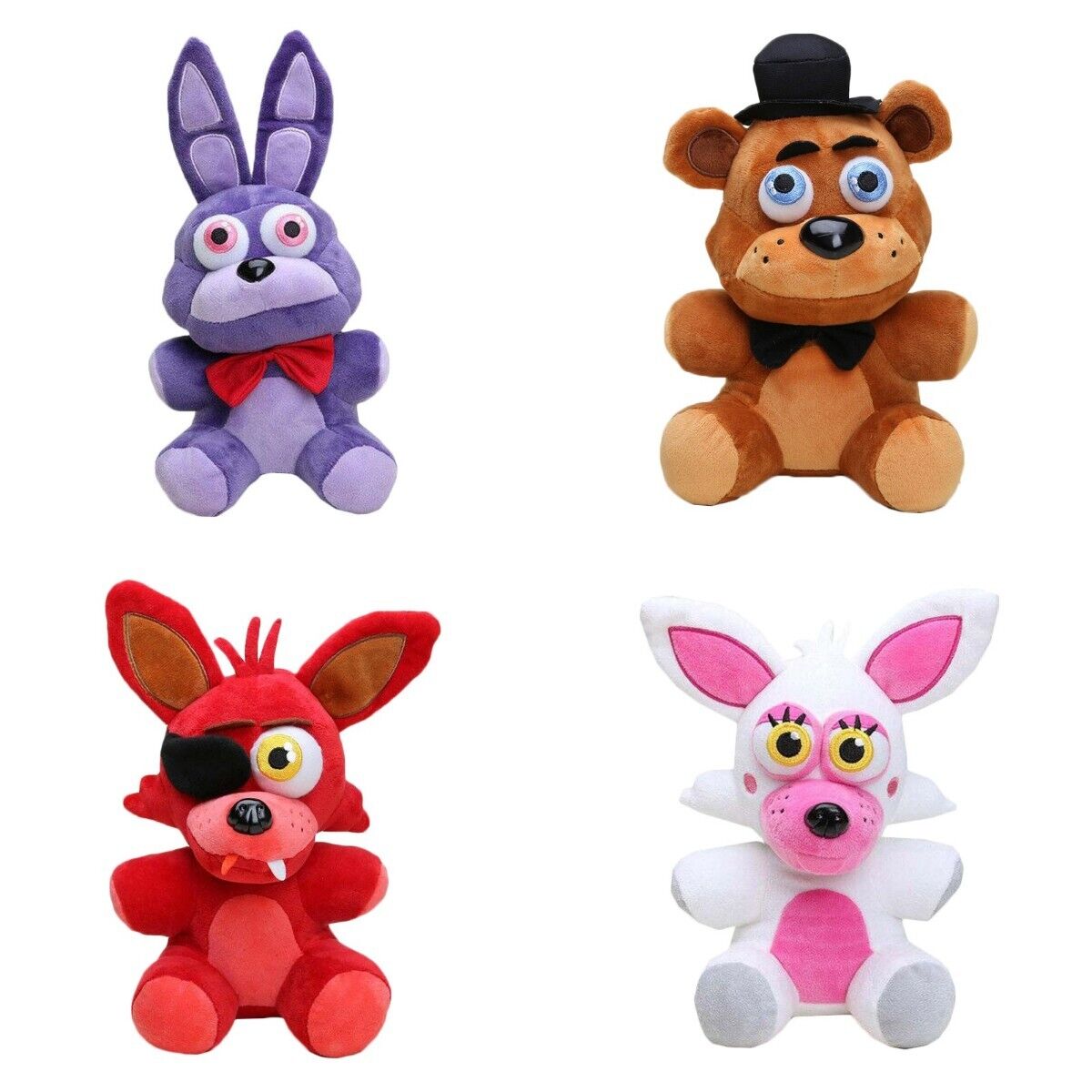 Set Of 9 Five Nights At Freddys Fnaf Plush Shopee 8 Inch 20cm Fox, Bear,  And Bonnie Perfect Kids Gift From Asd765, $54.13