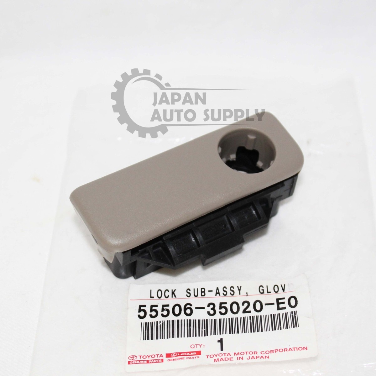 Fawn Glove Compartment Door Lock For Toyota 4Runner 2003-2009 – OEM Replacement 55506-35020-E0
