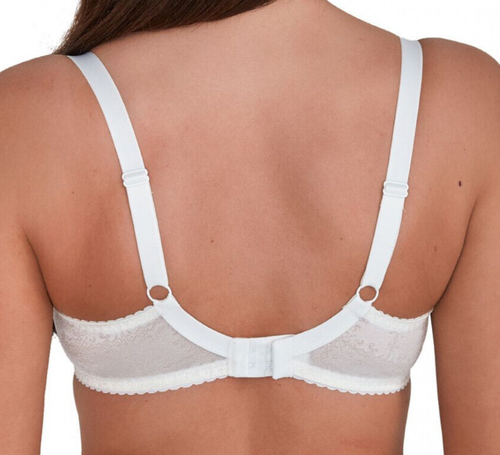 GAIA Nursing Underwire Bra EU/DE 80G UK 36F Padded Floral Ecru Kwik Klip - Picture 2 of 3