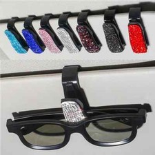 Sun Visor Mount Sunglasses Clip Holder Bracket Sunglasses Clip Accessories New