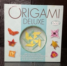 Origami Deluxe Paper Folding Kit w/ DVD 200 Papers  Instruction Book