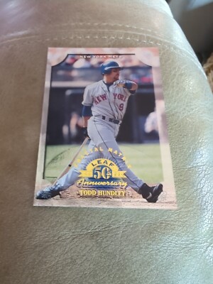 1998 Leaf Fractal Matrix /600 Todd Hundley (Silver) #117
