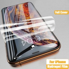 Full Cover Hydrogel Film For iPhone 17e 16e 14 Pro SE 13 12 15 Screen Protector