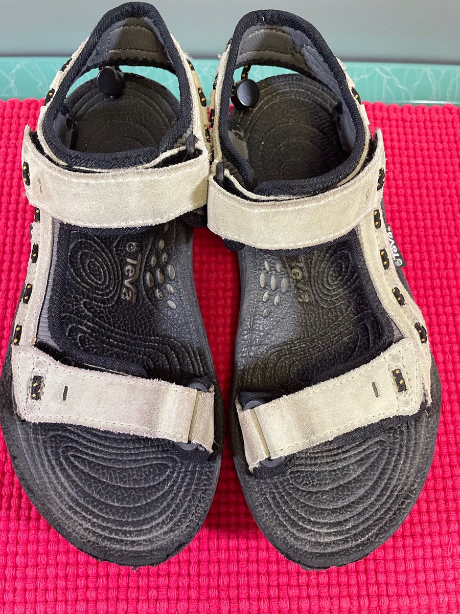 しょうTEVA Teva Sandals Womens Size 9 Gray Suede Style #6410 Great Outdoor