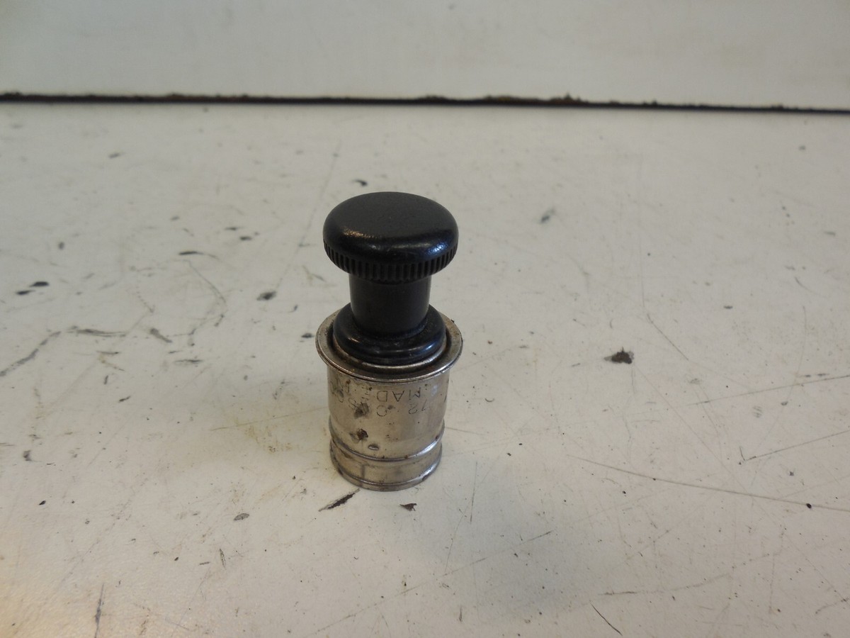 cigarette lighter blank 72 CASOO 12V Made in USA Cigarette Lighter-Black Blank Push Knob