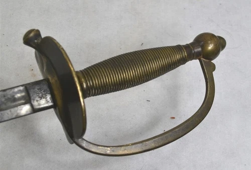 antique sword Civil War marked dated Emerson and Silver USDFM 1863 original