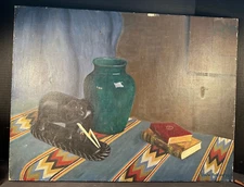 Clarke Redfield 1933 Still Life Painting