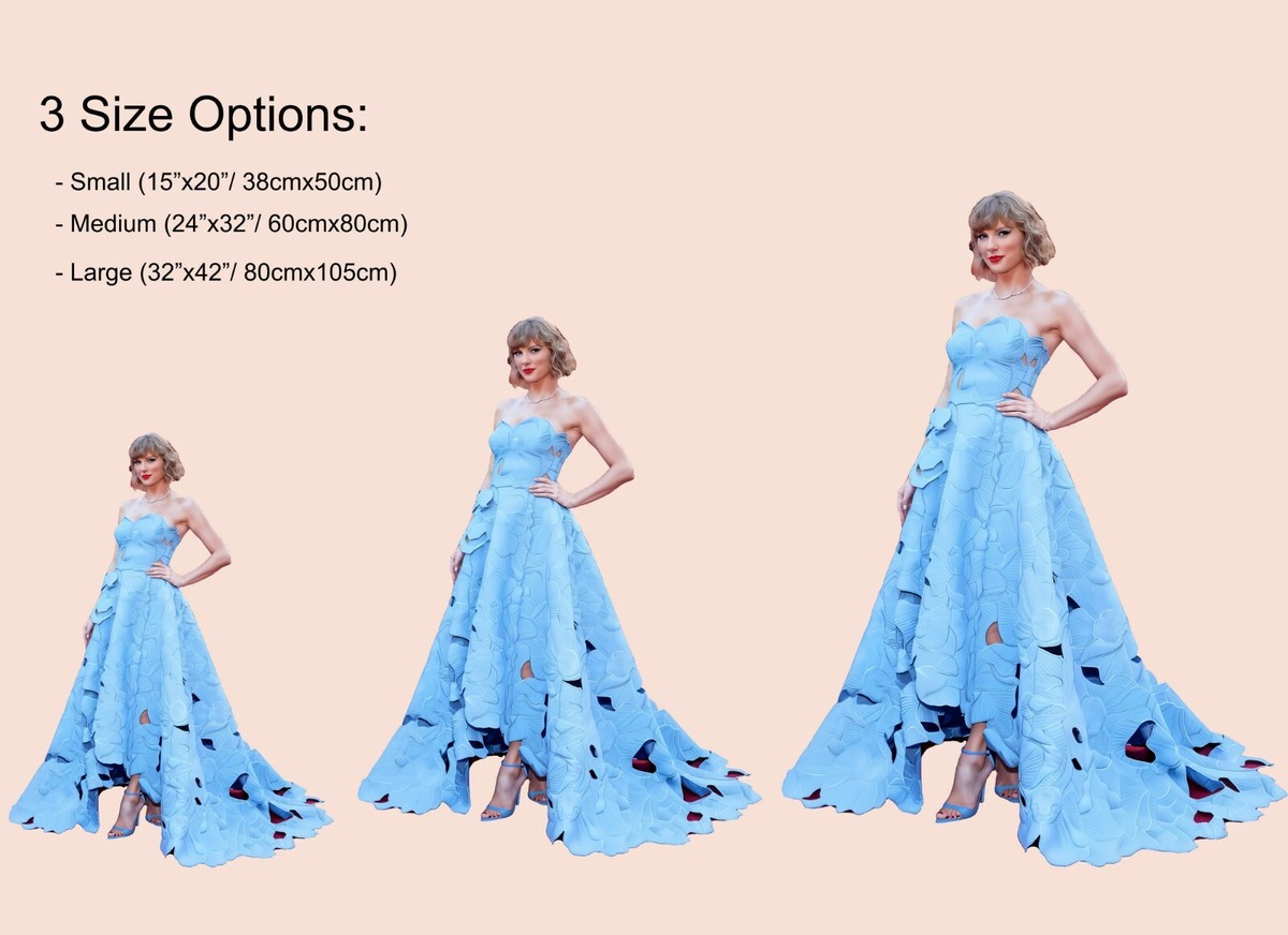 Autocollant Mural Taylor Swift – Étoile Music Fan Art – Découpe Amovible – À Coller Et Décoller – Neuf