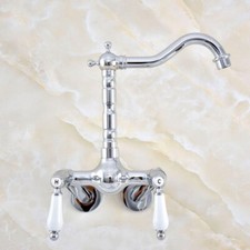 Kitchen Wet Bar Bathroom Vessel Sink Faucet Chrome - Adjusts From 3-3/8" fqg205