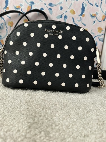 Kate Spade Black & White Polka Dot Crossbody Bag - New, never used. - Picture 2 of 3