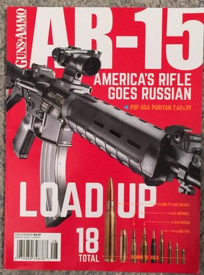 Guns And Ammo AR-15 America's Rifle Goes Russian Issue No 4 2015 FREE SHIPPING!