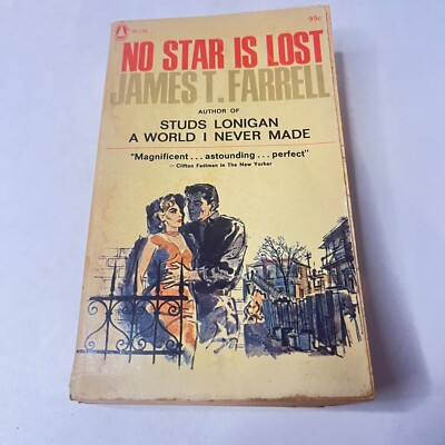 NO STAR IS LOST by James T Farrell Novel 1947 Popular Library PB Paperback