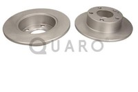 2X Quaro QD9045 Bremsscheiben Hinten FüR Audi Neu