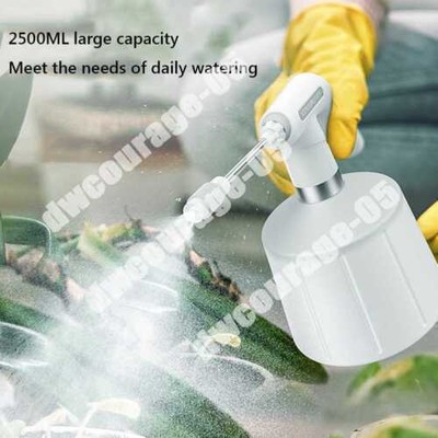 Electric Water Sprayer 2000mAh Sterilization Car Wash Sprayer Garden Accessories