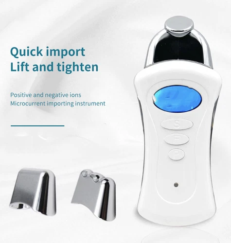 Microcurrent Handheld Galvanic Spa Facial Skin Lifting Body Slimming Massager - Picture 2 of 12