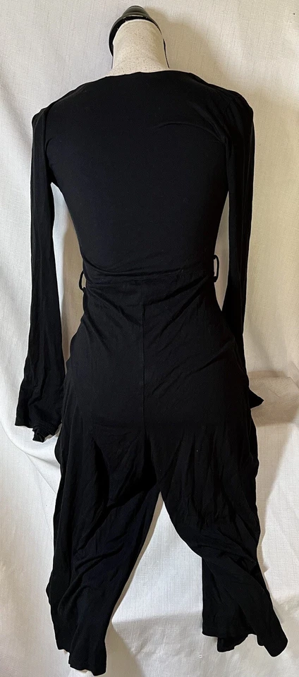 Missguided черный обтяжку V шеи Детский комбинезон размер 2 вневременной классический капсулы гардероб - Изображение 3 из 4