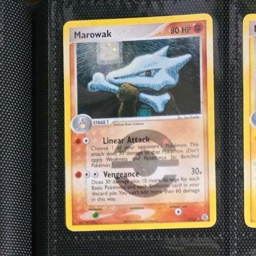Marowak 7/112 FireRed & LeafGreen Reverse Holo