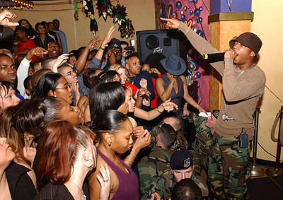Ja Rule performs at night club on Ramstein Air Base in Germany Sat- Old Photo 6