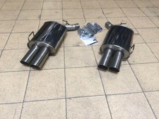 7er BMW Typ E38 Schalldämpfer Sportauspuff mit ABE DUPLEX 2x90mm