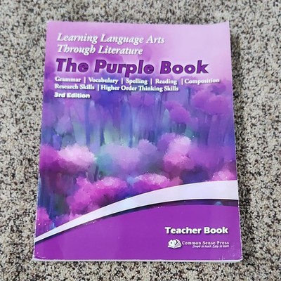 Common Sense Press The Purple Book Learning Language Arts 3rd Ed PB Elementary