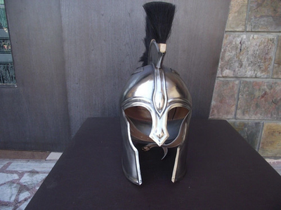 #ad #ad Steel Crusader Spartan Armor Helmet Medieval Knight Warrior Helmet Décor Gift $139.99