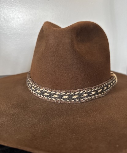 Vintage brauner Cowboy Filzhut Colorado Mountain Hat Company lesen - Bild 2 von 17