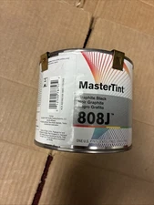 (1) PINT AXALTA DUPONT CROMAX MASTERTINT 808J GRAPHITE BLACK TINT COLOR