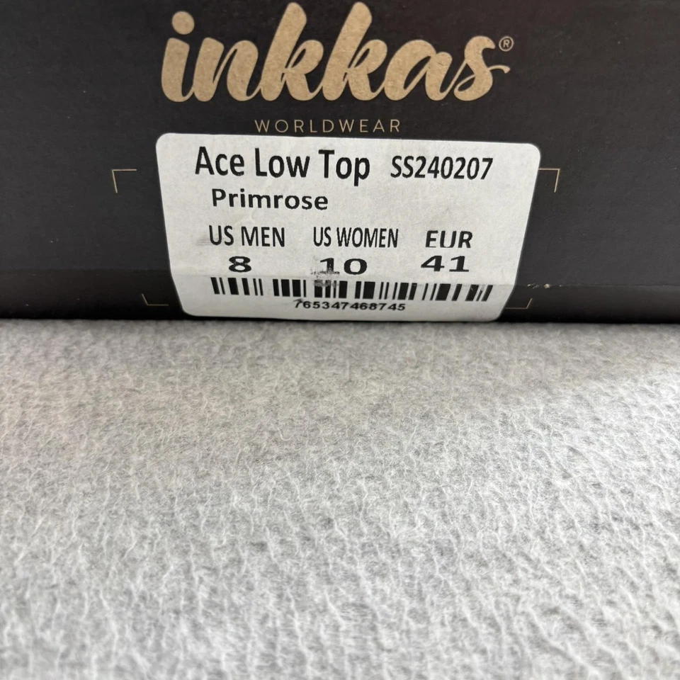 Inkkas Ace низкий верхний туфли мужчин размер 8 женщин 10 зеленый коричневый Primrose богемное Lagenlook - Изображение 3 из 4