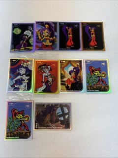 Lot Of Shantae Trading Cards Limited Run Games LRG