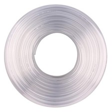 Flexible Clear PVC Tubing 1/2"ID x 5/8"OD - 100ft Length