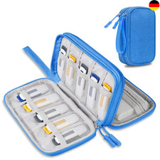 Lacdo USB-Stick-Halter Hülle Organizer Tragbare Aufbewahrungstasche für USB