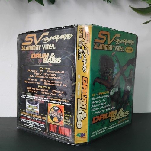 SLAMMIN VINYL BAGLEYS 1998 Complete TAPE Pack Rave Tapes DRUM AND BASS 🔊 - Picture 3 of 18