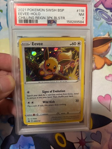 Eevee graded PSA 7 for sale on eBay