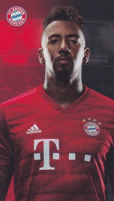 Jérôme Boateng FC Bayern München Autogrammkarte 2019/2020 Faksimile #FP668