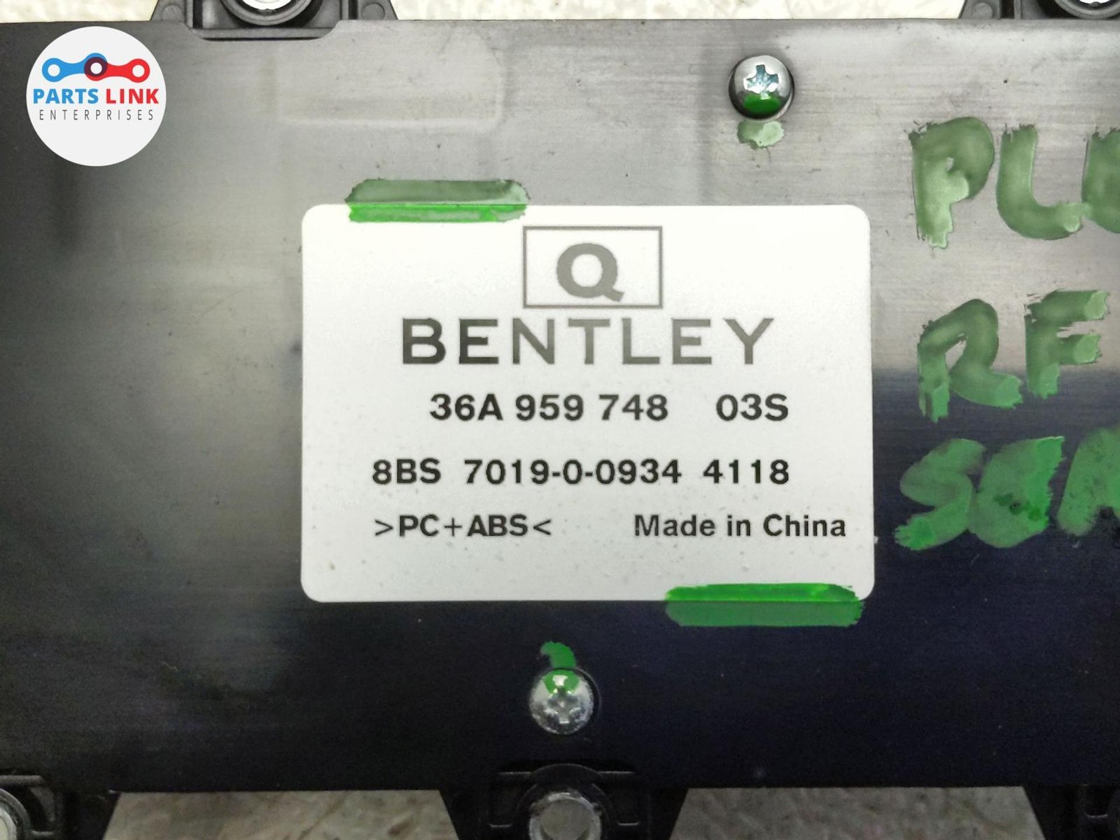 Bentley Bentayga 2016-2020 Front Right Seat control switch