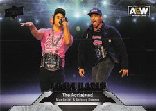2023 Upper Deck AEW #77 Max Caster / Anthony Bowens