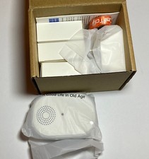 Wireless caregiver pager chimes and 3 call buttons