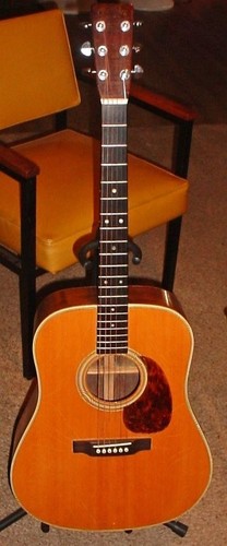 1950 Martin D-28 Vintage Dreadnought Acoustic Guitar w/ Case!