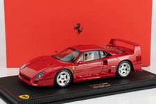 BBR 1:18 Ferrari F40 1987 Rosso Corsa Ex Nigel Mansell (P18168NM) Limited Edi...