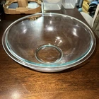 Pyrex #326 4Qt 11.75" Nesting Mixing Bowl Clear with Blue Tint Made in USA
