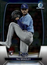 2023 Bowman Chrome #82 TAJ BRADLEY - TB RAYS -  Rookie RC BUY 3 GET 1 FREE