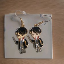 Harry Potter Series 2 Dangle Fish Hook Earrings 1 Pair NEW Jewelry Gift