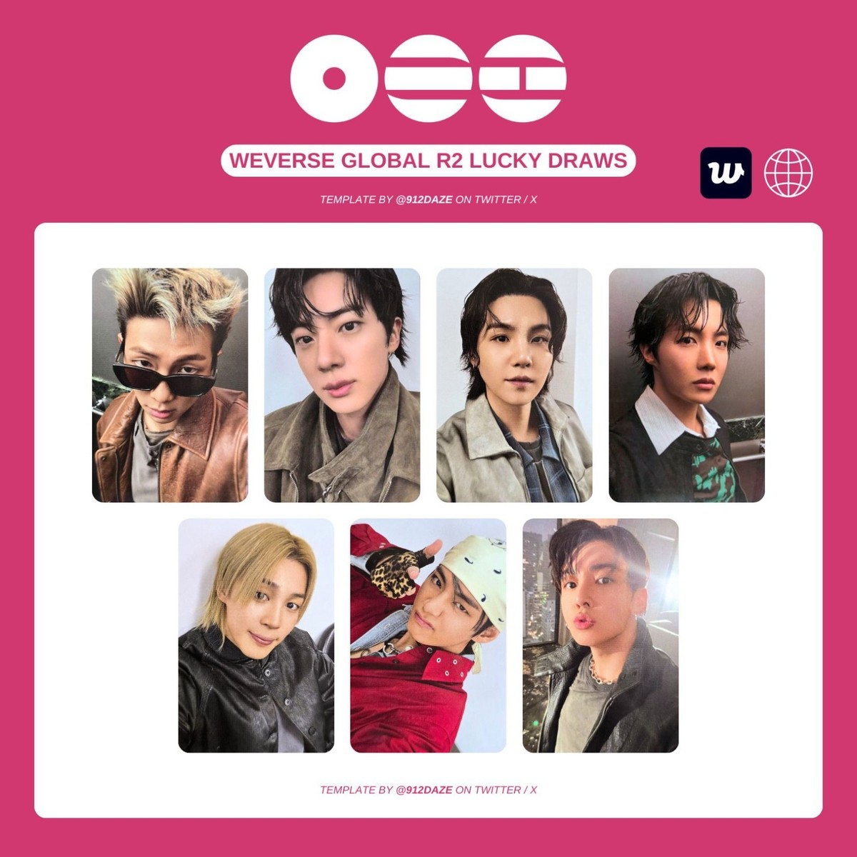 BTS ARIRANG LUCKYDRAW WEVERSE MUSICKOREA WITHMUU ROUND 2 OFFICIAL