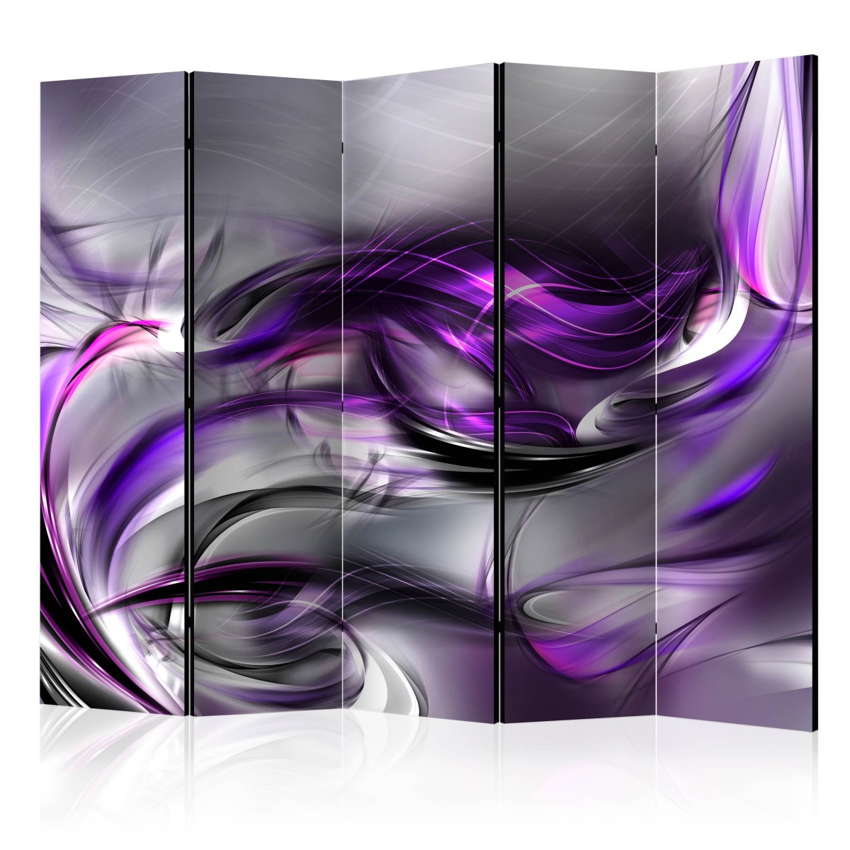 Paravent 5 volets de luxe avec impression HD en toile de qualité