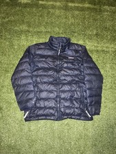 Patagonia Youth Size Small 7-8 Down Insulated Sweater Puffer Jacket Navy Blue