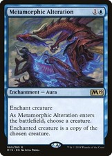 Metamorphic Alteration 1x FOIL M19 MTG Core Set 2019 Rare MINT blue