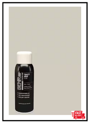 #ad BEHR PREMIUM Toasty Gray Gloss Interior Exterior Spray Paint amp; Primer 12 oz. $10.38